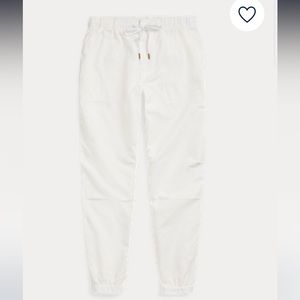 Polo Ralph Lauren White Linen Pants